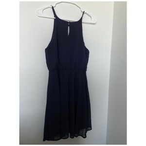 Navy blue dress